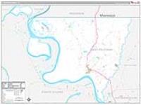 W. Feliciana Parish (), La Carrier Route Wall Map